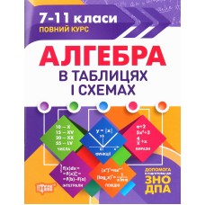 Алгебра в таблицях і схемах. Повний курс 7-11 класи - Роганін О.М. Алгебра в таблицях і схемах. Повний курс 7-11 класи - Роганін О.М.