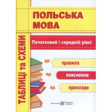 Польська мова. Таблиці та схеми. Початковий і середній рівні - Віта Мастиляк Польська мова. Таблиці та схеми. Початковий і середній рівні - Віта Мастиляк