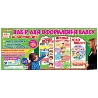 Стенд 3в1 Правила класу.Коло вибору.Ранковий настрій